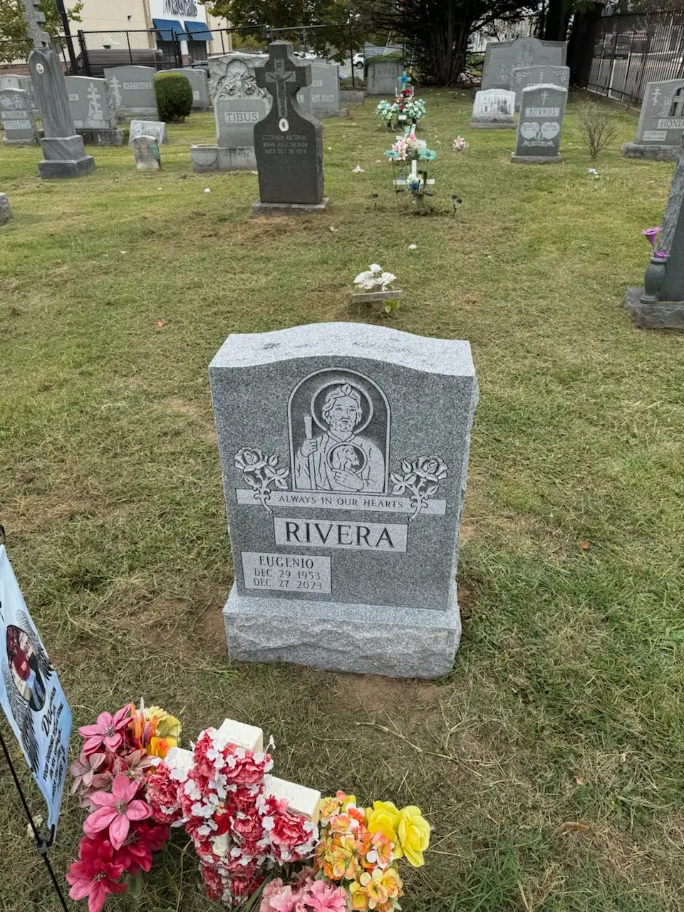 Granite Angel-Themed Headstone hand-carved by Angel Memorials in NJ — image 4